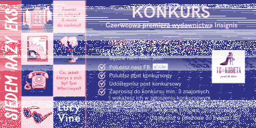 Konkurs "Czerwcowa premiera wydawnictwa Insignis"