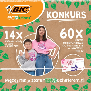 Konkurs "Zostań EKObohaterem z BIC"