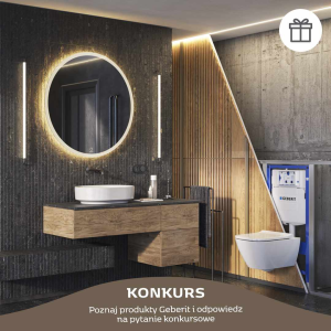 Konkurs "Łączymy najlepsze w łazience" do godz. 16:00