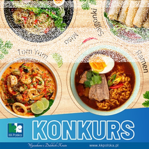 Konkurs "Ulubione Danie z AZJI" do godz. 18:00