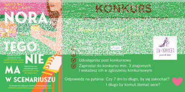 Konkurs "Lipcowa premiera wydawnictwa Insignis"