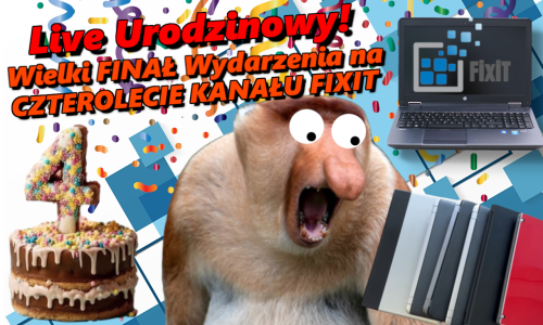 Konkurs "Rozdaje laptopy dla Widzow"