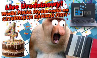 Konkurs "Rozdaje laptopy dla Widzow"