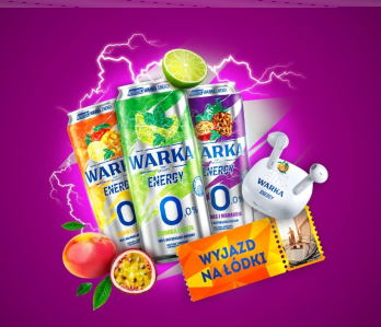 Loteria "Warka Energy 0,0% w Żabce 2023" 18+