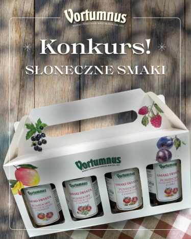 Konkurs "Słoneczne smaki z Vortumnus"