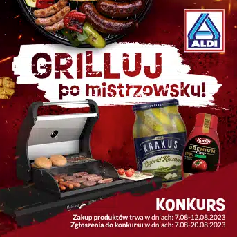 Konkurs "Grilluj po mistrzowsku!" Aldi