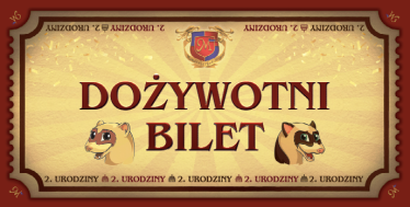 Konkurs "Złóż nam życzenia i wygraj Dożywotni Bilet do Mandorii!"