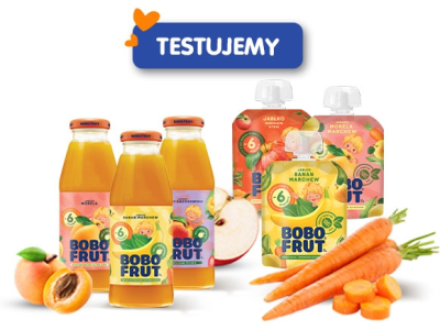 Konkurs "Wypróbuj razem z Maluszkiem nektary i musy BOBO FRUT"