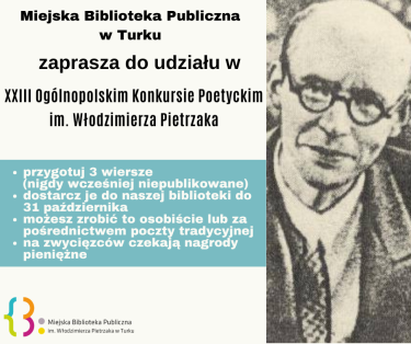 XXIII Ogólnopolski Konkurs Poetycki im. Włodzimierza Pietrzaka