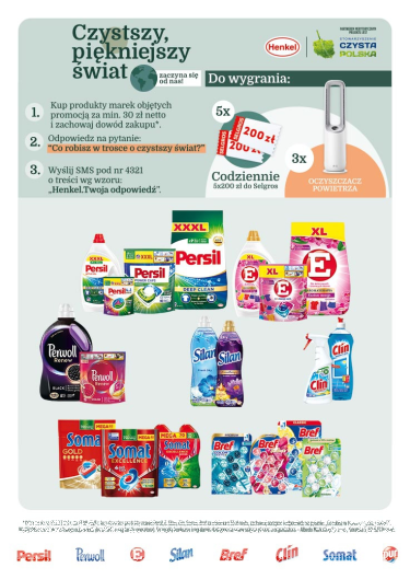 Konkurs "Czystszy, piękniejszy świat zaczyna się od Nas" Selgros