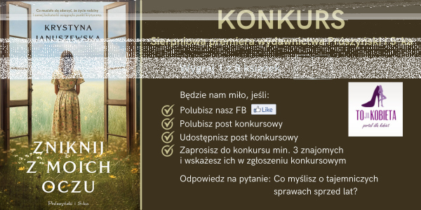 Konkurs "Sierpniowa premiera wydawnictwa Prószyński i S-ka"