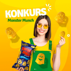 Konkurs ze skarpetkami Monster Munch