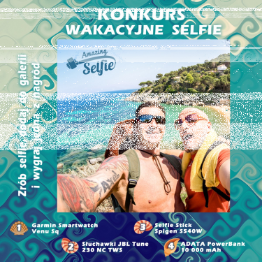 Konkurs na najfajniejsze wakacyjne selfie!