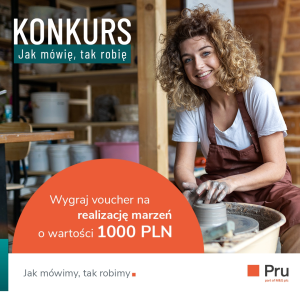 Konkurs "Pru – jak mówię, tak robię"
