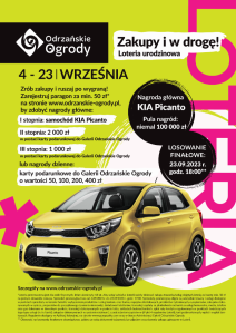 Loteria "Odrzańskie Ogrody" Kędzierzyn-Koźle