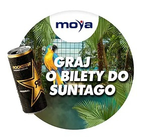 Konkurs "Rockstar: Graj o bilety do Suntago na stacjach Moya"