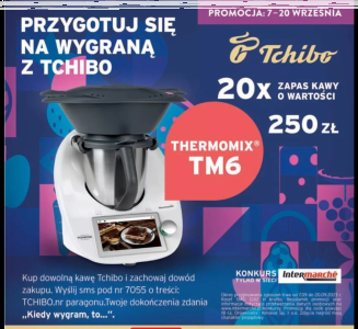 Konkurs "Przygotuj się na wygraną z Tchibo" Intermarche