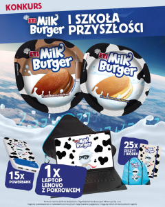 Konkurs "ETi Milk Burger i szkoła przyszłości"