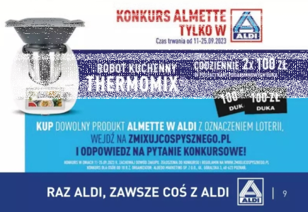 Konkurs "Zmixuj coś pysznego" Aldi