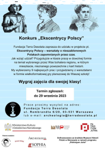 Konkurs dla uczniów klas 3-6 "Ekscentrycy Polscy"