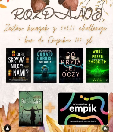 Wygraj zestaw książek lub karta empik 100 zł
