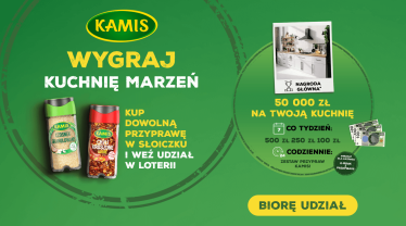 Loteria "Kuchnia marzeń" Kamis