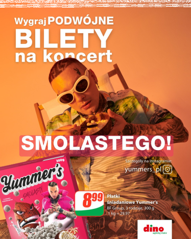 Wygraj bilety na koncert Smolastego! Dino