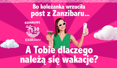 Konkurs "Dlaczego należą Ci się wakacje?"