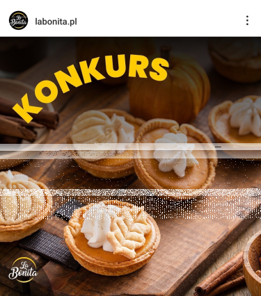 Konkurs "Jesień to czas słodkich przyjemności"