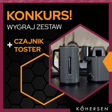 Wygraj zestaw czajnik+toster