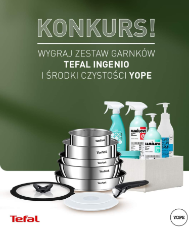 Wygraj zestaw garnków Tefal Ingenio