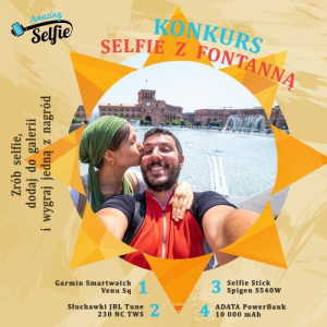 Konkurs na najfajniejsze selfie z fontanną!