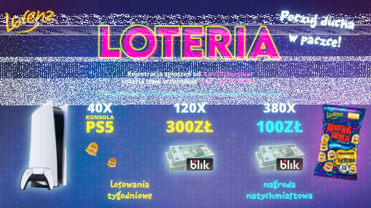 Loteria "Monster Munch Poczuj ducha w paczce"