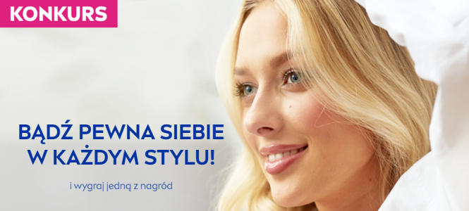 Konkurs "Bądź pewna siebie w każdym stylu i wygraj jedną z nagród - NIVEA"