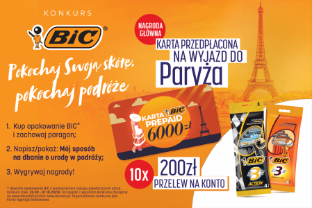 Konkurs "Pokochaj swoją skórę, pokochaj podróże" E. Leclerc