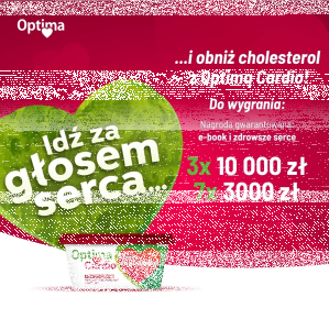 Konkurs "Idź za głosem serca... obniż cholesterol z Optimą Cardio"