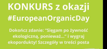 Konkurs z okazji European Organic Day