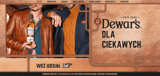 Konkurs "Żabka Dewar’s - Dewar's dla ciekawych" 18+