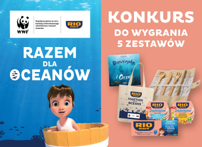 Konkurs "Razem dla oceanów – wygraj jeden z zestawów nagród"