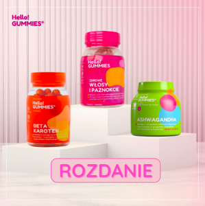 Wygraj 3x1 bestsellerowe trio żelkowe!