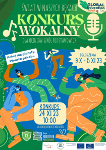 Konkurs wokalny "Świat w naszych rękach"