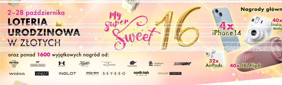 Loteria "Urodzinowa Złote Tarasy" Warszawa