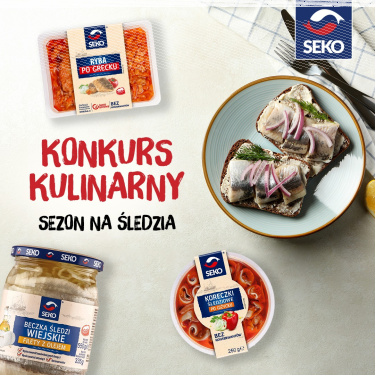 Konkurs kulinarny "SEZON NA ŚLEDZIA"