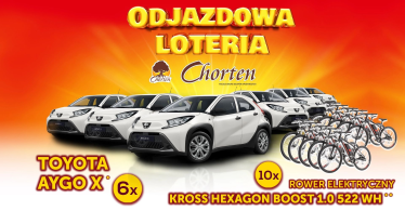 Odjazdowa loteria sklepów Chorten