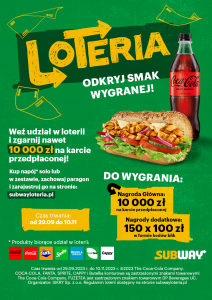 Loteria "Odkryj smak wygranej"