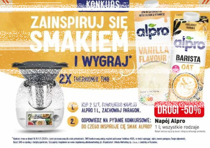 Konkurs "Zainspiruj się smakiem Alpro" Stokrotka
