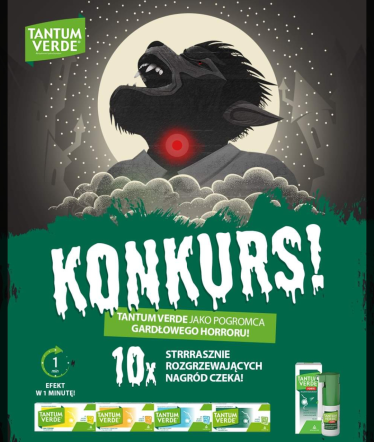 Konkurs plastyczny "Gardłowy horror"