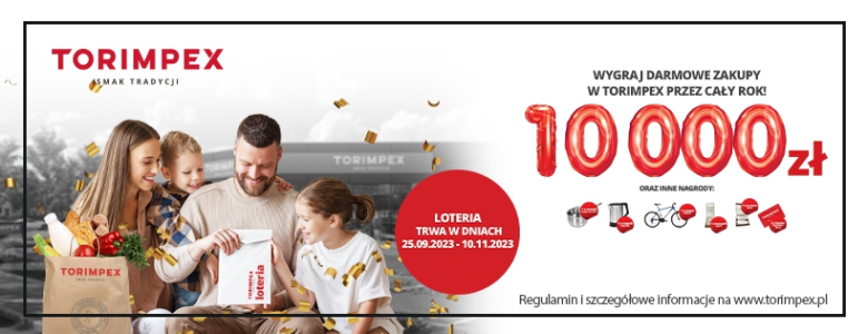 Toruń: Loteria "Torimpex"