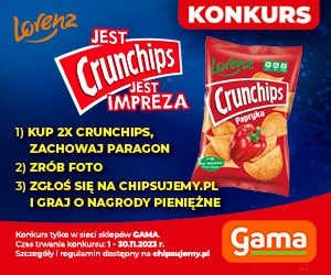 Konkurs "Jest Crunchips, jest impreza" Gama