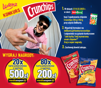 Wygraj kartę podarunkową do Media Expert! Delikatesy Centrum